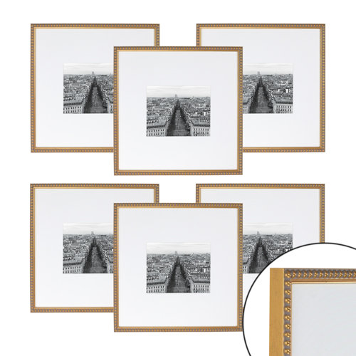 Artistry Designs Wood Picture Frame Set of 6 Wayfair